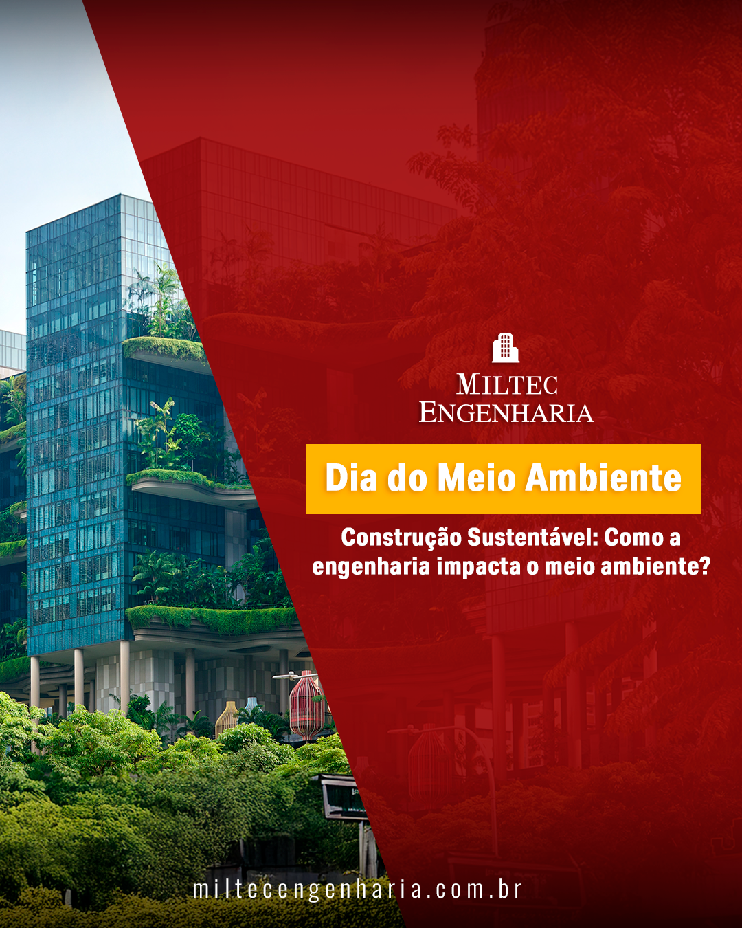 Dia Mundial do Meio Ambiente - Construção Sustentável: Como a engenharia impacta o meio ambiente?