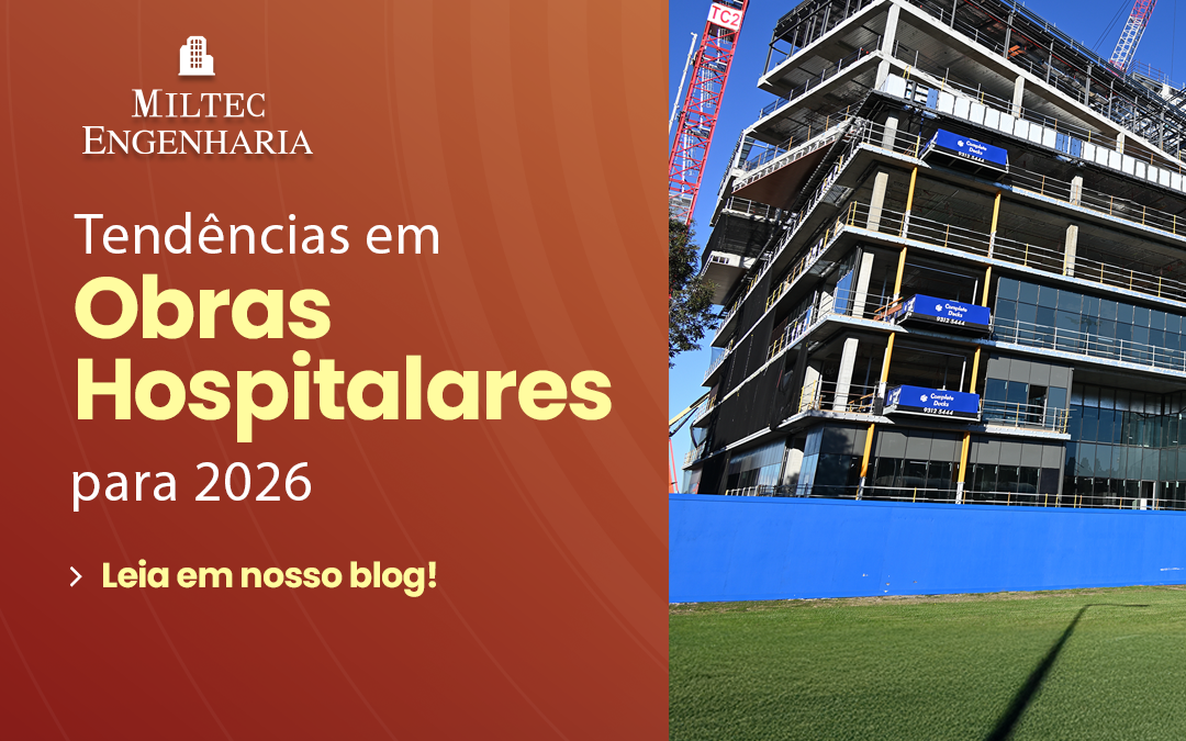 Tendências em obras hospitalares para 2026